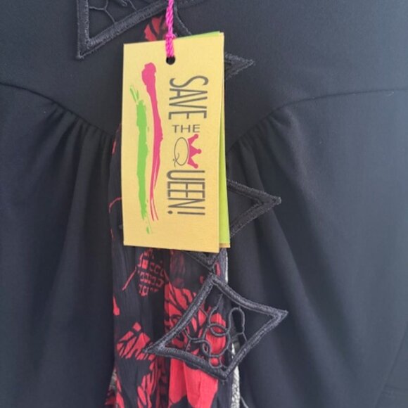 Save The Queen Vintage With Tags Stunning Top Large - Picture 6 of 14